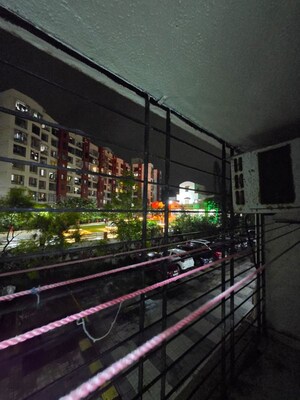 Balcony in 2 BHK Apartment at Bhoomi Rock Enclave, Kandivali West – for Rent