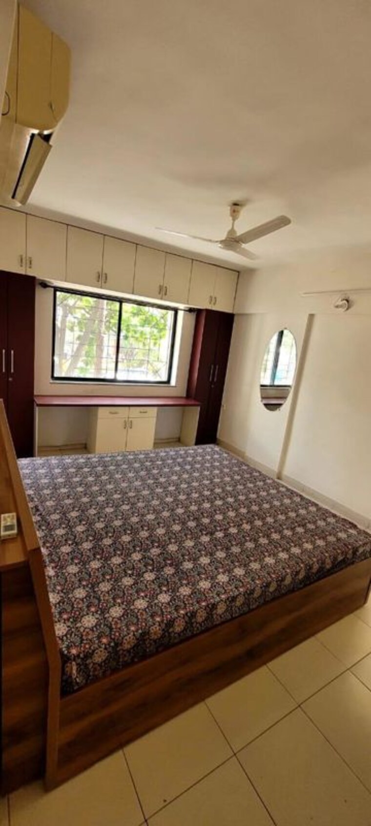 Bedroom, oxy-beaumonde 3 Bedroom 1650 Sq.Ft. Apartment In Viman Nagar Pune 9788196