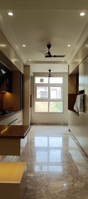 Kitchen in 3 BHK Builder Floor at Hargobind Enclave – for Sale