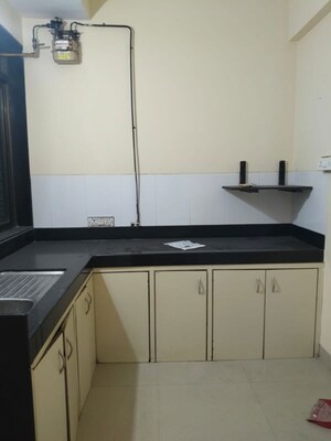 Kitchen in 2 BHK Apartment at Lodha Iris, Majiwada – for Rent