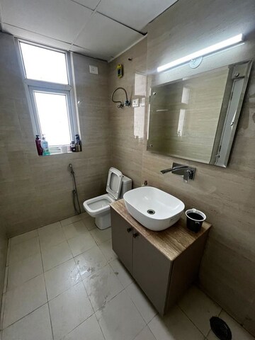 Bathroom in 3.5 BHK Builder Floor at Ardee City, Sector 52 – for Rent