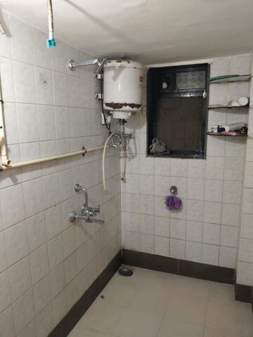 Bathroom in 1 BHK Apartment at Runwal Estate, Dhokali – for Rent