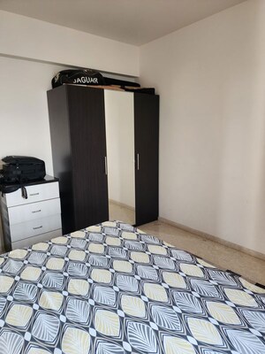 Bedroom in 2 BHK Apartment at Ajmera Aeon, Bhakti Park – for Rent