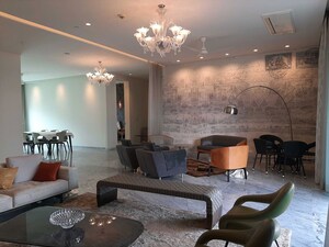 Living Room in 4 BHK Apartment at Panchshil YooPune, Hadapsar – for Sale