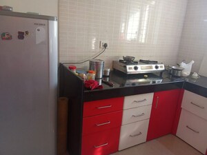 Kitchen in 1 BHK Builder Floor at Dattanagar – for Rent