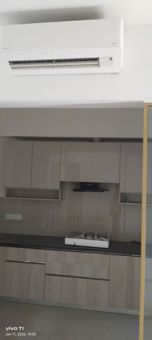 Kitchen in 3 BHK Builder Floor at Smart World Orchard, Sector 61 – for Rent