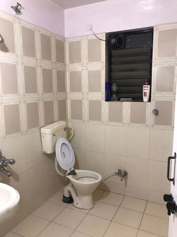 Bathroom in 3 BHK Apartment at Ramkrishna Paramhans Nagar – for Rent