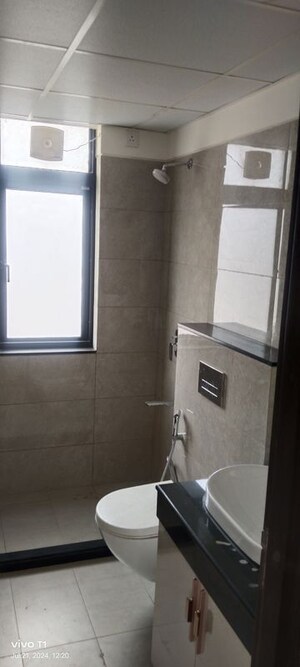 Bathroom in 3 BHK Builder Floor at Adani Samsara, Sector 60 – for Rent