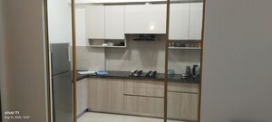 Kitchen in 3 BHK Builder Floor at Smart World Orchard, Sector 61 – for Rent