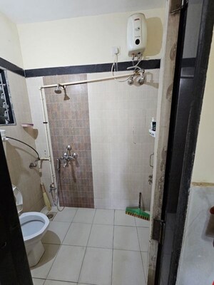 Bathroom in 2 BHK Apartment at Lakeshore Heights, Powai – for Rent