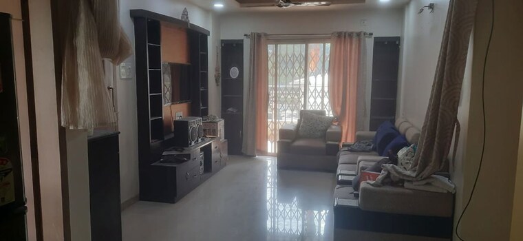 Living Room, omkar-emerald 2 Bedroom 1200 Sq.Ft. Apartment In Baner Pune 9788394
