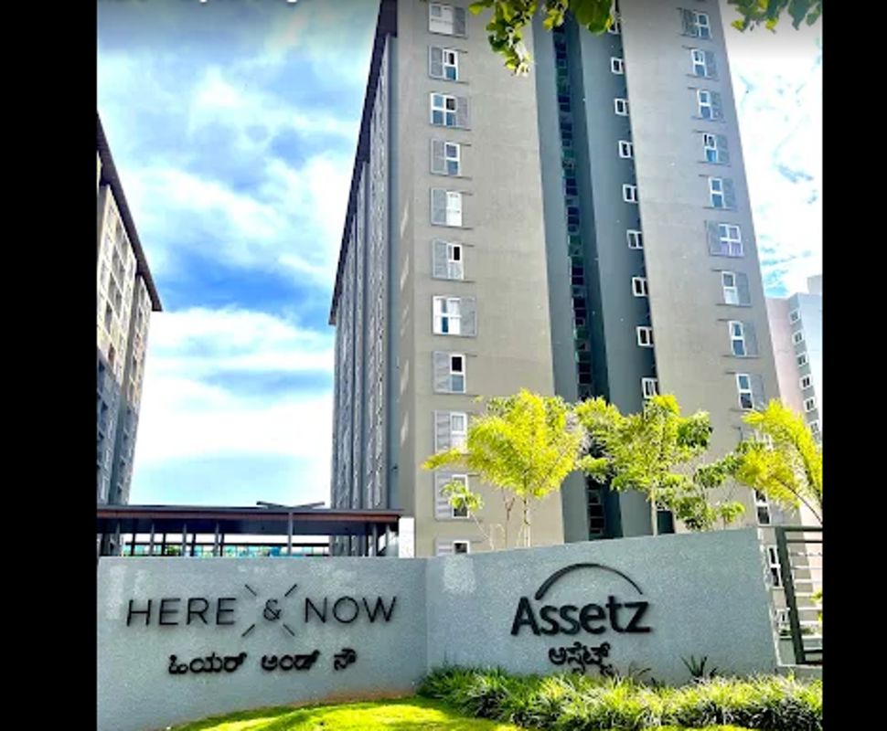 1 BHK + Pooja Room 680 Sq.Ft. Apartment in Assetz Here And Now
