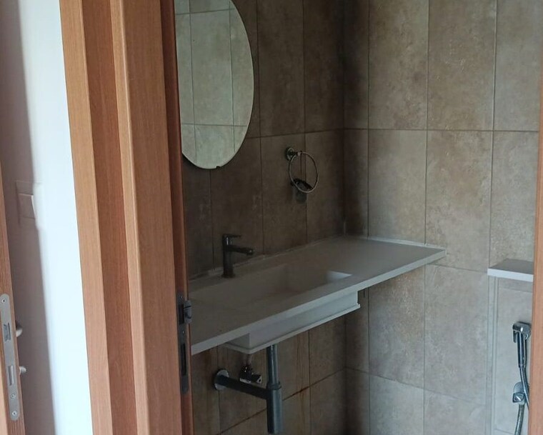 Bathroom, assetz-here-and-now 1 Bedroom 680 Sq.Ft. Apartment In Thanisandra Bangalore 9788379