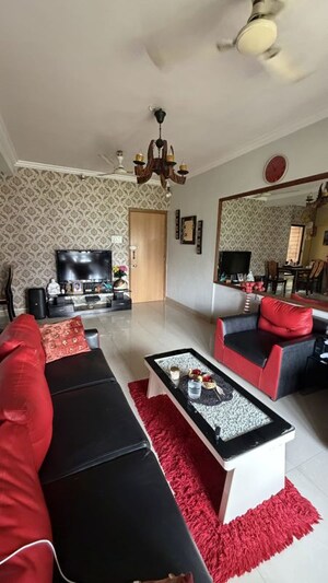 Living Room in 2 BHK Apartment at Etco Eco Heights, Andheri East – for Rent