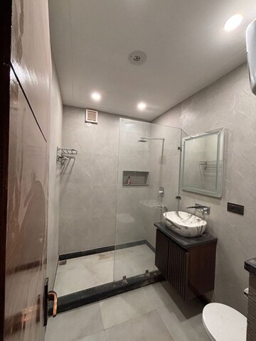 Bathroom in 3 BHK Builder Floor at Rajouri Garden – for Rent
