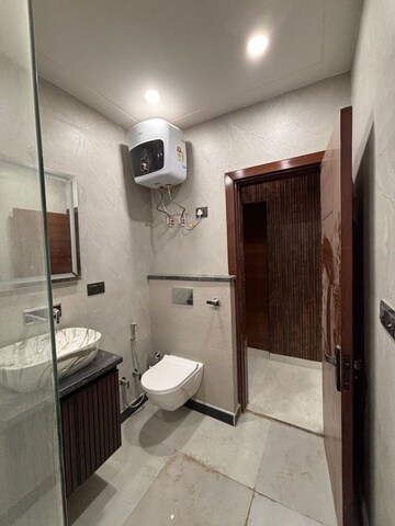 Bathroom in 3 BHK Builder Floor at Rajouri Garden – for Rent