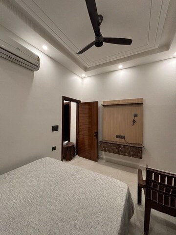 Bedroom in 3 BHK Builder Floor at Rajouri Garden – for Rent