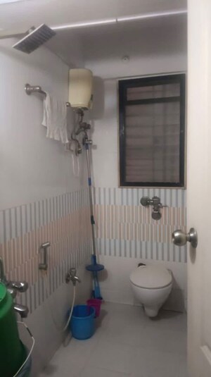 Bathroom in 3 BHK Apartment at Anamitra Tower, Brahmand – for Rent