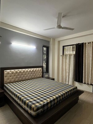 Bedroom in 3 BHK Builder Floor at Ansal Sushant Apartments, Sushant Lok I – for Rent