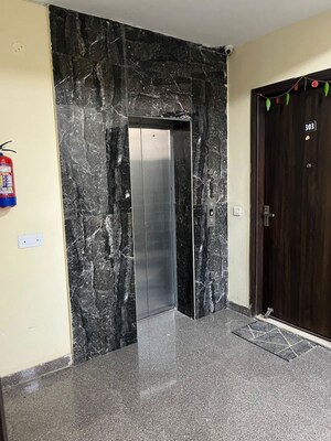 Building Lobby in 3 BHK Builder Floor at Ansal Sushant Apartments, Sushant Lok I – for Rent