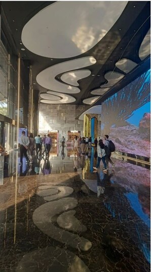 Building Lobby in  Office Space at Parinee Crescenzo, Bandra Kurla Complex – for Sale