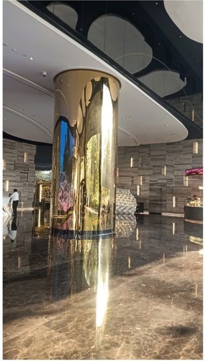 Building Lobby in  Office Space at Parinee Crescenzo, Bandra Kurla Complex – for Sale