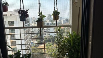 Balcony in 3 BHK Apartment at Bandra West – for Rent