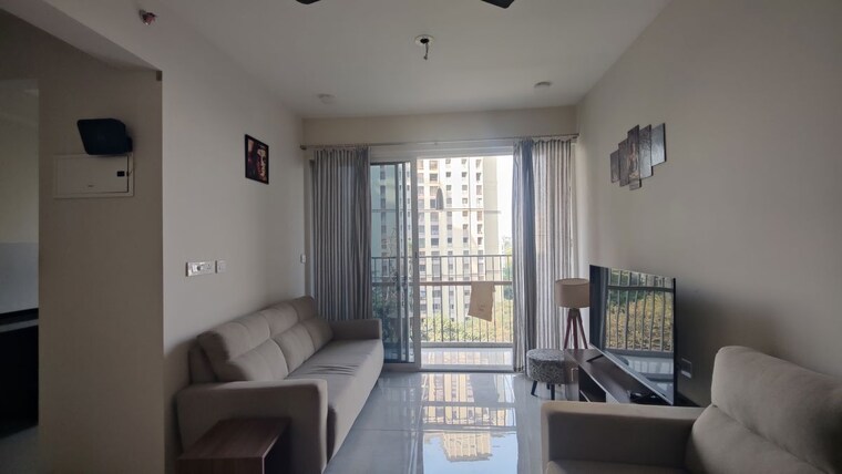 Living Room, tata-serein 1 Bedroom 476 Sq.Ft. Apartment In Pokhran Road No Two Thane 9788597