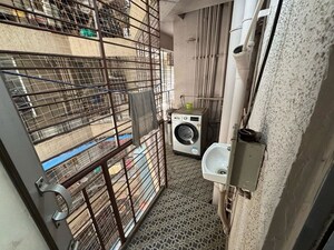 Balcony in 3 BHK Apartment at Kalpataru Hills, Manpada – for Rent