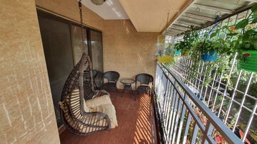 Balcony in 3 BHK Apartment at Cosmos Horizon Phase 2, Pokhran Road No Two – for Sale