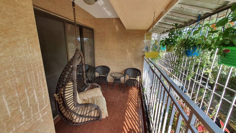 Balcony, cosmos-horizon-phase-2 3 Bedroom 988 Sq.Ft. Apartment In Pokhran Road No Two Thane 7408753