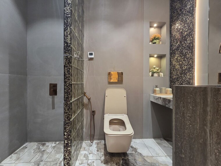 Bathroom, origin-claremont 2 Bedroom 840 Sq.Ft. Apartment In Goregaon East Mumbai 9788627