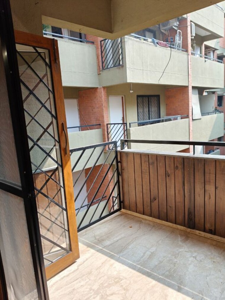 Balcony, clover-trump 2 Bedroom 950 Sq.Ft. Apartment In Koregaon Park Pune 9788632