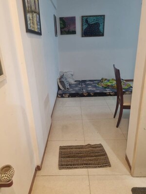 Balcony in 1 BHK Apartment at Konark Splendour, Kalyani Nagar – for Rent