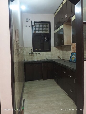 Kitchen in 2 BHK Builder Floor at Rohini Sector 25 – for Rent