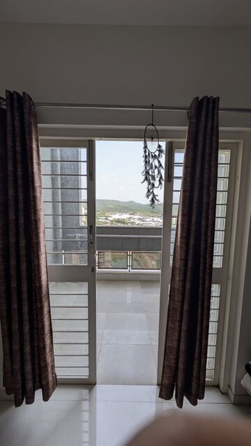 Building Lobby in 3 BHK Apartment at Nyati Equatorial, Bavdhan – for Rent