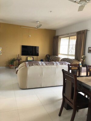 Team Area in 3 BHK Apartment at Nyati Equatorial, Bavdhan – for Rent