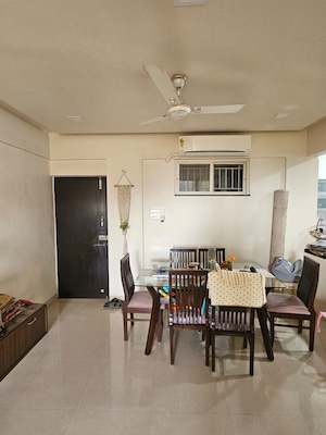 Living Room in 2 BHK Apartment at Nyati Meadows, Wadgaon Sheri – for Rent