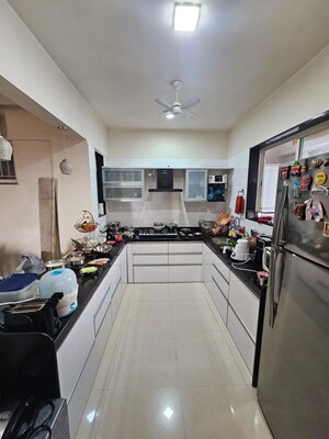 Kitchen in 2 BHK Apartment at Nyati Meadows, Wadgaon Sheri – for Rent