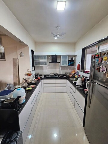 Kitchen in 2 BHK Apartment at Nyati Meadows, Wadgaon Sheri – for Rent