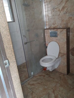 Bathroom in 3 BHK Apartment at Pebbles II, Bavdhan – for Rent