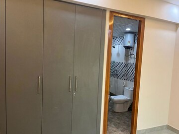 Building Lobby in 3 BHK Apartment at Saya Gold Avenue, Vaibhav Khand – for Rent