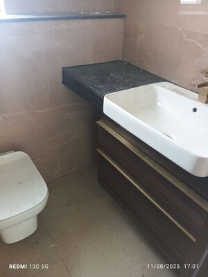 Bathroom in 3 BHK Apartment at Smart World Orchard, Sector 61 – for Rent