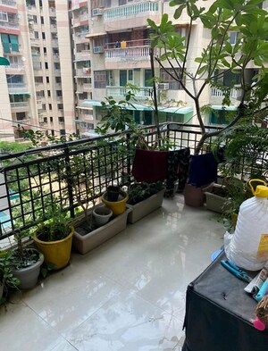 Balcony in 4 BHK Apartment at Sector 19 Dwarka – for Rent