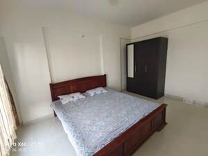 Bedroom in 2 BHK Apartment at Kumar Paradise Pune, Magarpatta City – for Rent