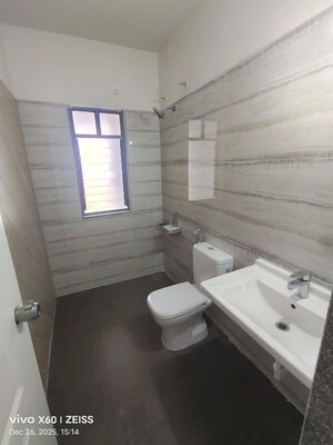 Bathroom in 2 BHK Apartment at Kumar Paradise Pune, Magarpatta City – for Rent