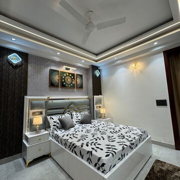 Bedroom in 2 BHK Builder Floor at Chattarpur – for Rent