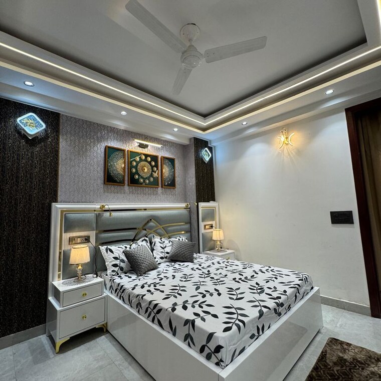 Bedroom, chattarpur 2 Bedroom 900 Sq.Ft. Builder Floor In Chattarpur Delhi 9788883