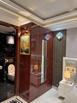 Living Room in 2 BHK Builder Floor at Chattarpur – for Rent