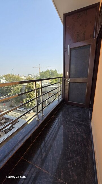 Balcony in 2 BHK Builder Floor at Chattarpur – for Rent